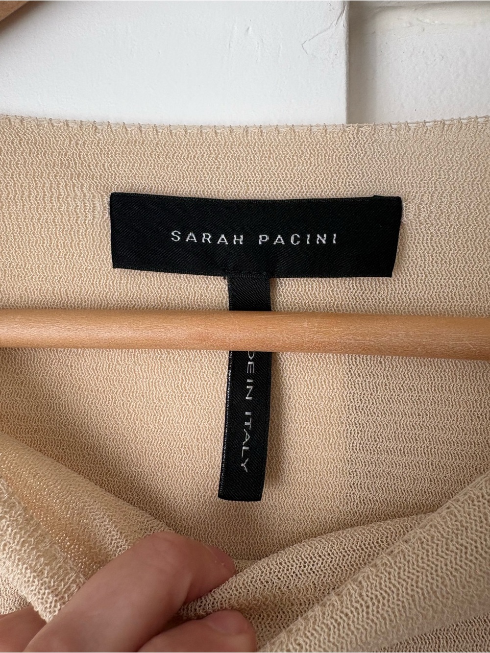 Sarah Pacini • Mako Cotton Sweater • One Size - Picture 4 of 8